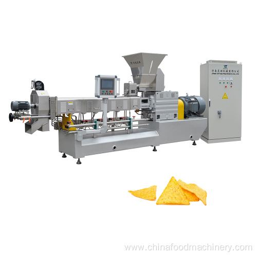 Automatic flour doritos corn tortilla chips making machine